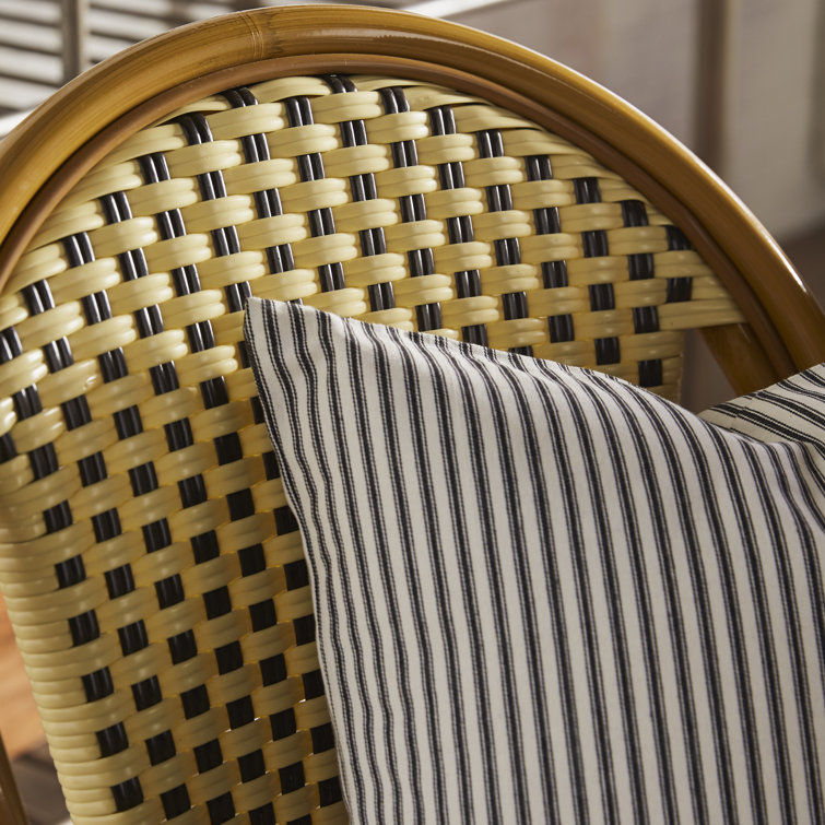 August Grove® Dolly Stacking Patio Dining Chair & Reviews Wayfair